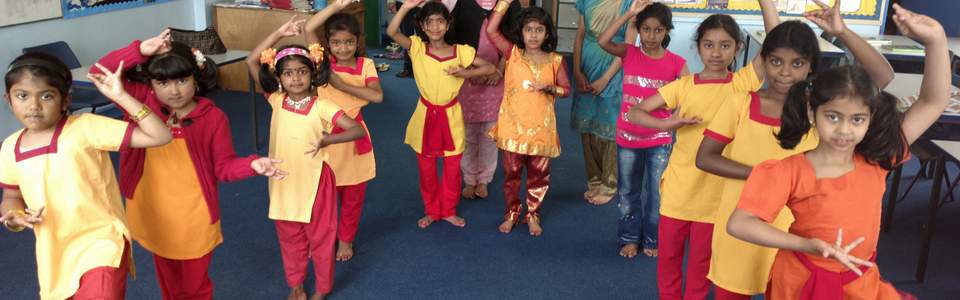 children dancing